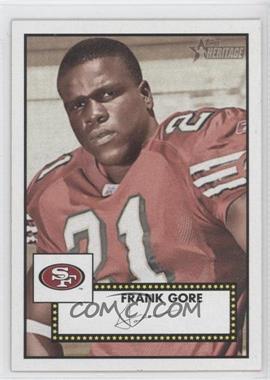 2006 Topps Heritage - [Base] - Black Back #82 - Frank Gore