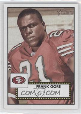 2006 Topps Heritage - [Base] - Black Back #82 - Frank Gore