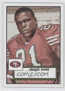 2006 Topps Heritage - [Base] - Black Back #82 - Frank Gore