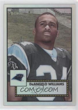 2006 Topps Heritage - Chrome - Refractor #THC83 - DeAngelo Williams /552