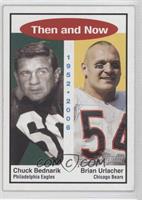 Brian Urlacher, Chuck Bednarik