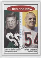 Brian Urlacher, Chuck Bednarik