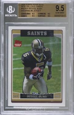 2006 Topps New Orleans Saints - [Base] #NO11.2 - Reggie Bush (Running) [BGS 9.5 GEM MINT]