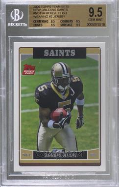 2006 Topps New Orleans Saints - [Base] #NO11.2 - Reggie Bush (Running) [BGS 9.5 GEM MINT]