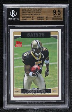 2006 Topps New Orleans Saints - [Base] #NO11.2 - Reggie Bush (Running) [BGS 9.5 GEM MINT]