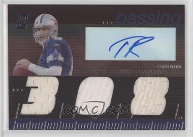 2006 Topps Paradigm - Career Highs Autographed Triple Relic #TPCHP-TR - Passing - Tony Romo /99