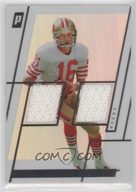 2006 Topps Paradigm - Dual Relics #TP-JM - Joe Montana /99