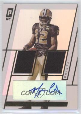 2006 Topps Paradigm - Rookie Dual Relic Autographs - Gold #TPDR-MC - Marques Colston /50