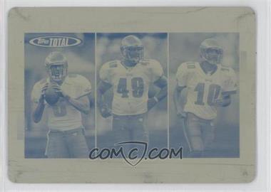 2006 Topps Total - [Base] - Printing Plate Yellow #3 - Jeff Garcia, Josh Parry, Koy Detmer /1