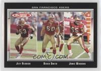 Jeff Ulbrich, Derek Smith, Jamie Winborn #/50