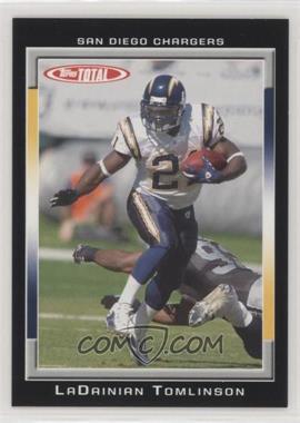 2006 Topps Total - [Base] - Total Black #200 - LaDainian Tomlinson /50