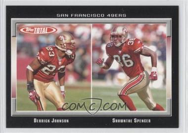 2006 Topps Total - [Base] - Total Black #396 - Derrick Johnson, Shawntae Spencer /50