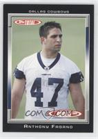 Anthony Fasano #/50