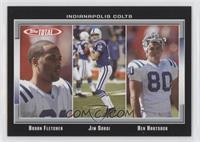 Bryan Fletcher, Jim Sorgi, Ben Hartsock #/50