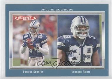 2006 Topps Total - [Base] - Total Blue #221 - Patrick Crayton, Lousaka Polite