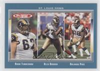 Adam Timmerman, Alex Barron, Orlando Pace