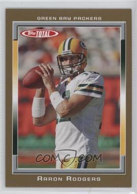2006 Topps Total - [Base] - Total Gold #127 - Aaron Rodgers