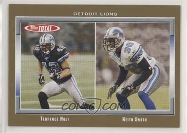 2006 Topps Total - [Base] - Total Gold #92 - Terrence Holt, Keith Smith