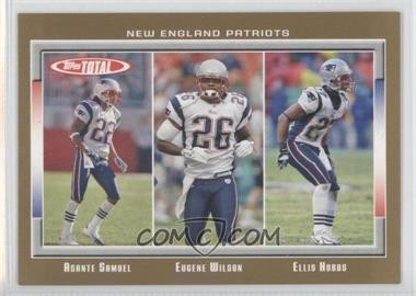 2006 Topps Total - [Base] - Total Gold #93 - Asante Samuel, Eugene Wilson, Ellis Hobbs