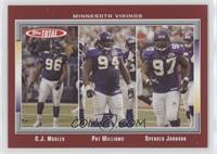 C.J. Mosley, Pat Williams, Spencer Johnson