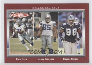 2006 Topps Total - [Base] - Total Red #25 - Greg Ellis, Jason Ferguson, Marcus R. Spears