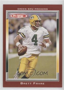 2006 Topps Total - [Base] - Total Red #265 - Brett Favre