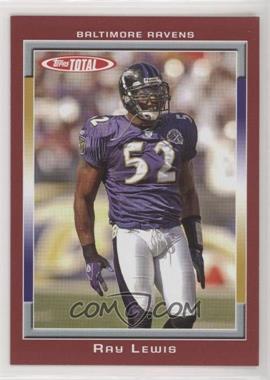 2006 Topps Total - [Base] - Total Red #36 - Ray Lewis