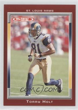2006 Topps Total - [Base] - Total Red #408 - Torry Holt