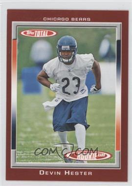 2006 Topps Total - [Base] - Total Red #448 - Devin Hester