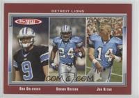 Dan Orlovsky, Shawn Bryson, Jon Kitna