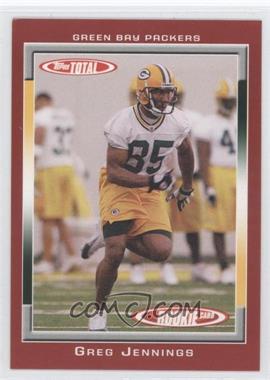 2006 Topps Total - [Base] - Total Red #548 - Greg Jennings