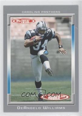 2006 Topps Total - [Base] - Total Silver #451 - DeAngelo Williams