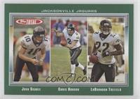 Josh Scobee, Chris Hanson, LaBrandon Toefield