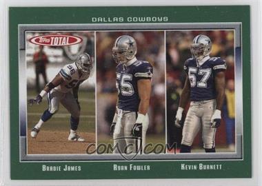 2006 Topps Total - [Base] #141 - Bradie James, Ryan Fowler, Kevin Burnett