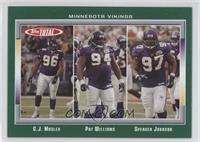 C.J. Mosley, Pat Williams, Spencer Johnson