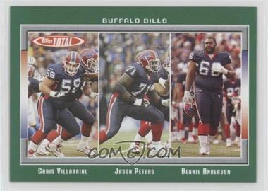 2006 Topps Total - [Base] #213 - Chris Villarrial, Jason Peters, Bennie Anderson