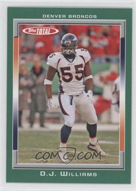 2006 Topps Total - [Base] #259 - D.J. Williams