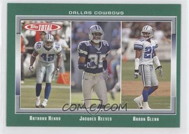 2006 Topps Total - [Base] #331 - Anthony Henry, Aaron Glenn, Jacques Reeves