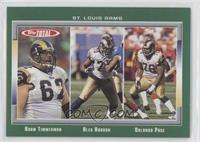 Adam Timmerman, Alex Barron, Orlando Pace