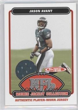 2006 Topps Total - Rookie Jersey Collection #41TE - Jason Avant