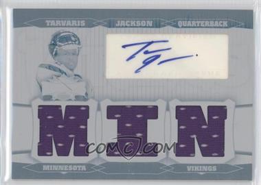 2006 Topps Triple Threads - Autographed Relics - White Whale Printing Plate Cyan #WWRA-106 - Tarvaris Jackson /1