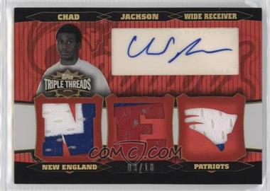 2006 Topps Triple Threads - Autographed Relics #TTRA-52 - Chad Jackson /18