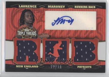 2006 Topps Triple Threads - Autographed Relics #TTRA-59 - Laurence Maroney /18