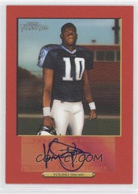 2006 Topps Turkey Red - Autographs - Red #TRA-VY - Vince Young /50