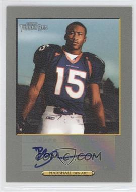 2006 Topps Turkey Red - Autographs #TRA-BM - Brandon Marshall