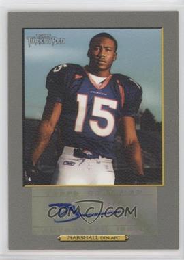 2006 Topps Turkey Red - Autographs #TRA-BM - Brandon Marshall