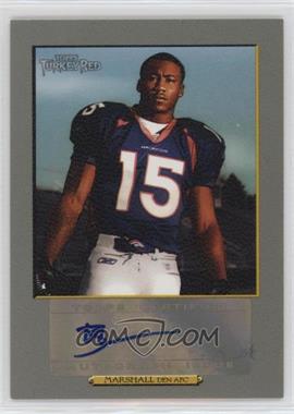 2006 Topps Turkey Red - Autographs #TRA-BM - Brandon Marshall