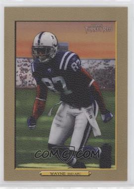 2006 Topps Turkey Red - [Base] - Gold #85 - Reggie Wayne /50