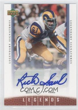 2006 UD Legends - [Base] - Legendary Signatures #59 - Rich Saul