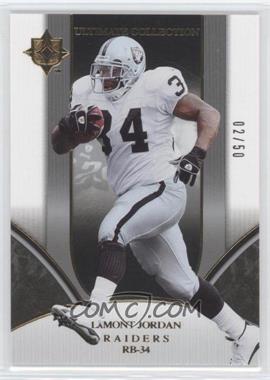 2006 Ultimate Collection - [Base] - Gold #140 - LaMont Jordan /50